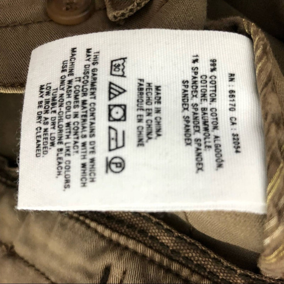 Anthropologie stretch cotton Khaki jacket Sz S - Picture 7 of 7